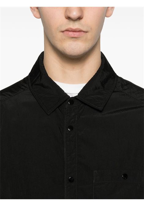 chrome-r padded lens ovrshirt man black C.P. COMPANY | 20CMOS056A-005904G999